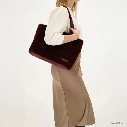 Zebra Trends Emma Shopper Bordeaux Rood Zebra Trends 
