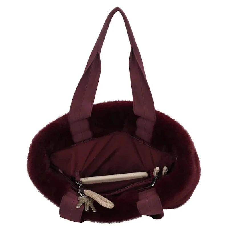Zebra Trends Emma Shopper Bordeaux Rood Zebra Trends 