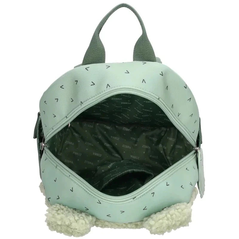 Zebra Trends Kinderrugzak M Buddies Groen Zebra Trends 
