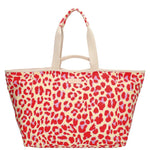 Zebra Trends Richelle Strandtas Luipaard Rood Zebra Trends 