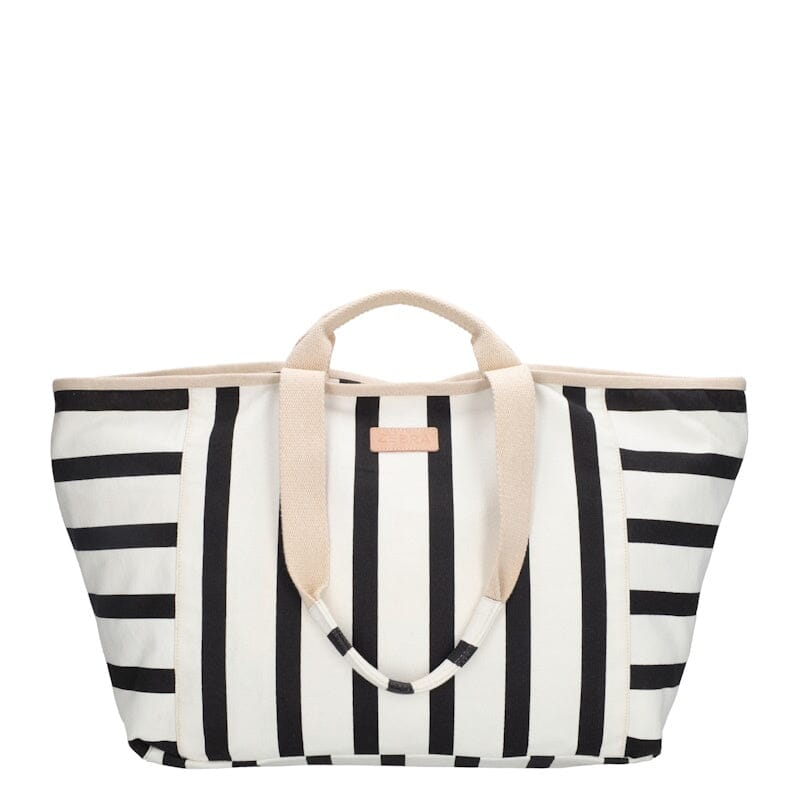 Zebra Trends Richelle Strandtas Zwart / Wit Zebra Trends 