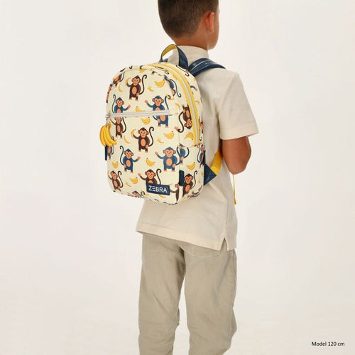 Zebra Trends Rugzak Boys Sem Aapjes Zebra Trends 