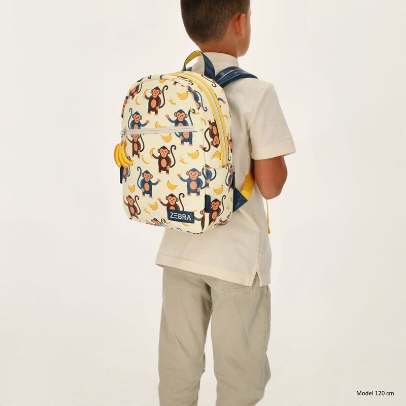 Zebra Trends Rugzak Boys Sem Aapjes Zebra Trends 