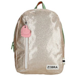Zebra Trends Rugzak M Girls Goud Zebra Trends 