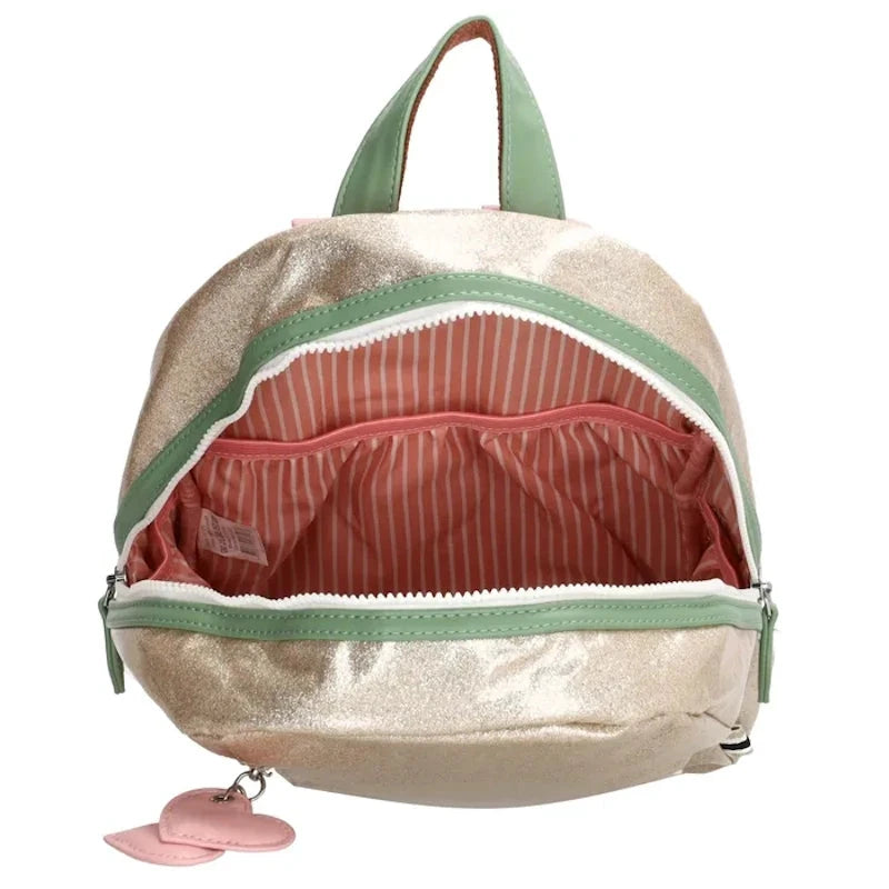 Zebra Trends Rugzak M Girls Goud Zebra Trends 