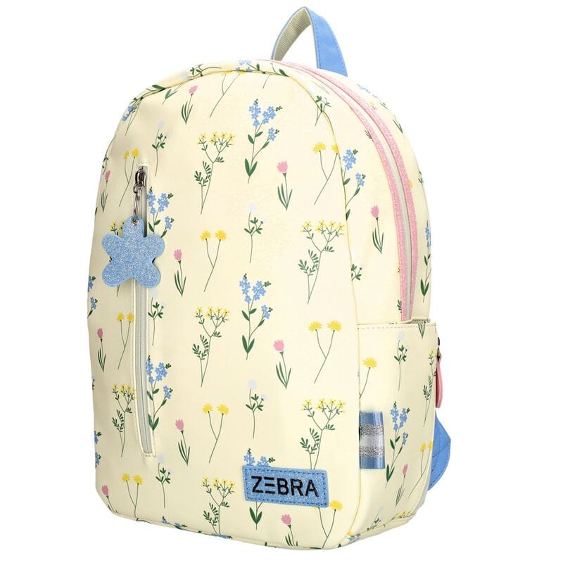 Zebra Trends Rugzak M Girls Saar Bloemen Zebra Trends 