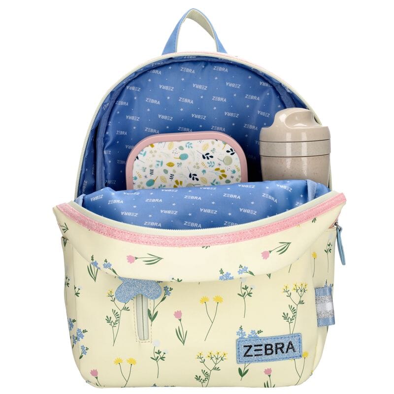 Zebra Trends Rugzak M Girls Saar Bloemen Zebra Trends 