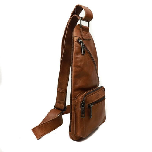 Bear Design Crossbody Tas Nolani Cognac Bear Design 