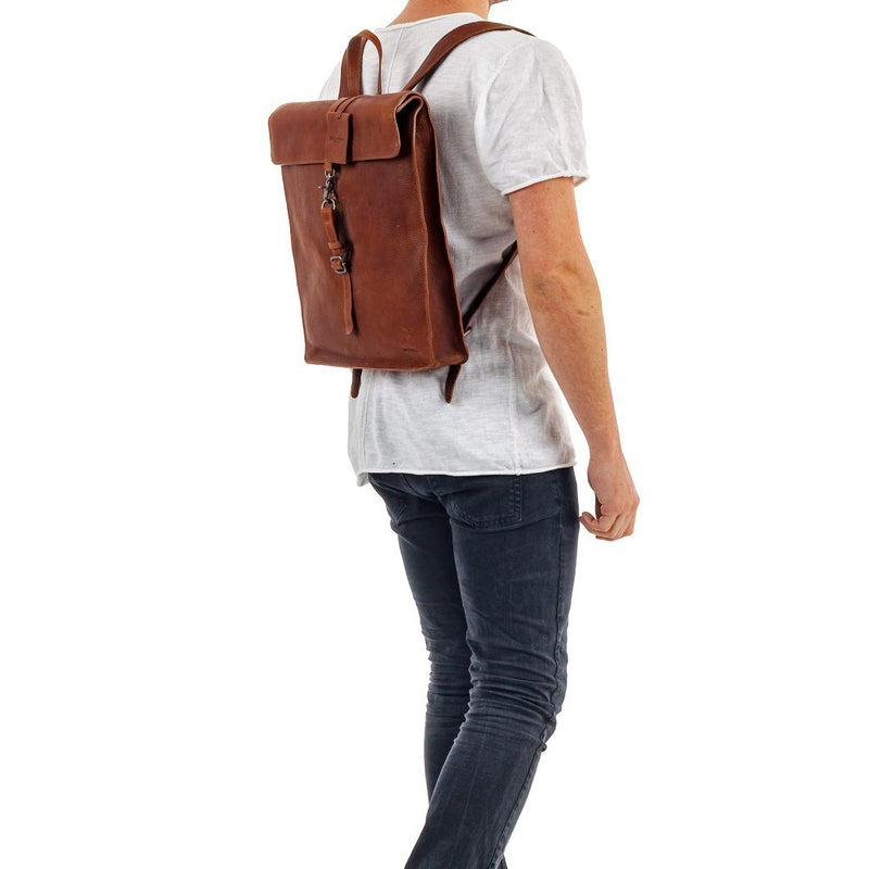 Burkely Antique Avery Backpack Cognac Burkely