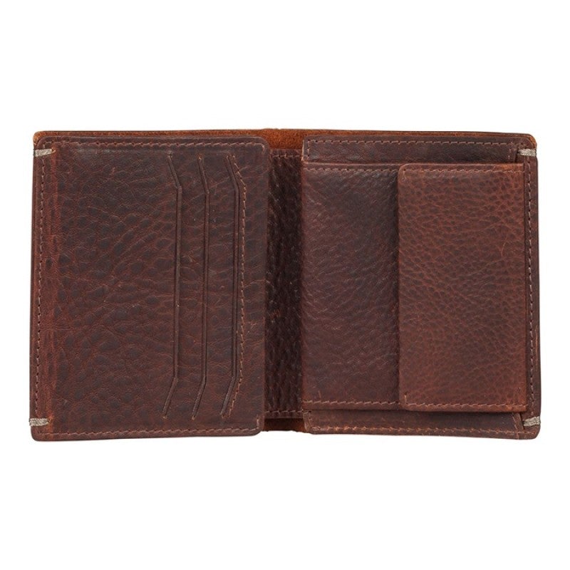 Burkely Antique Avery Billfold High CC Coin Brown Burkely