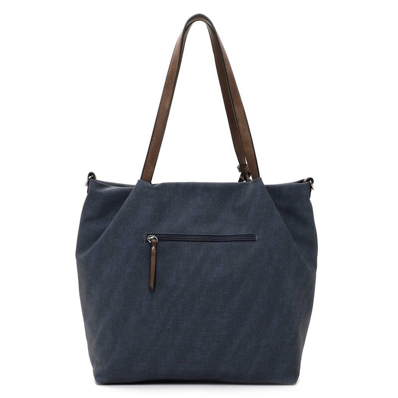 Emily & Noah Elke Bag in Bag Shopper L Blue Taupe Emily & Noah 