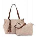 Emily & Noah Elke Bag in Bag Shopper M Sand Kombi Emily & Noah 