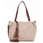 Emily & Noah Elke Bag in Bag Shopper M Sand Kombi Emily & Noah 