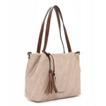 Emily & Noah Elke Bag in Bag Shopper M Sand Kombi Emily & Noah 