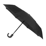 Falconetti MiniMax Opvuwbare Paraplu Auto Open & Close Haak Zwart-Streep Falconetti