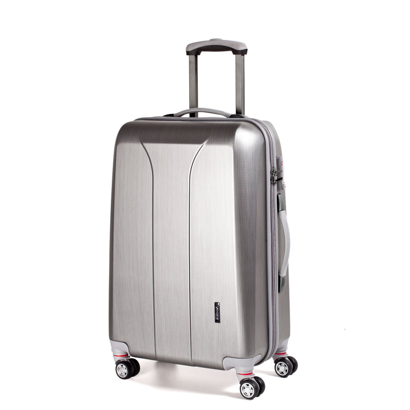 March Trolley New Carat 65 cm Silver Brushed March