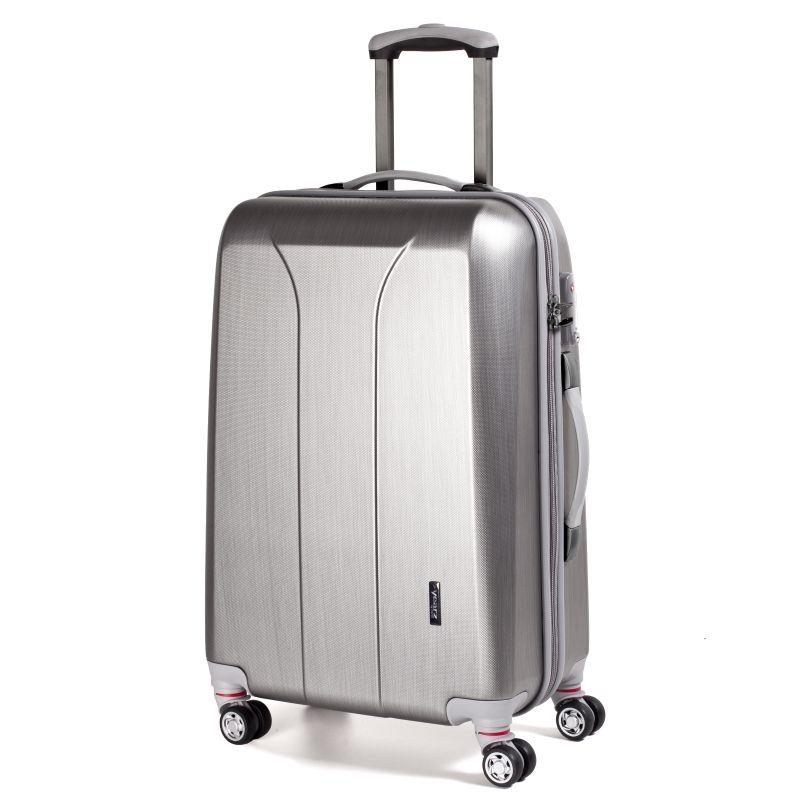 March Trolley New Carat 74 cm Silver Brushed March