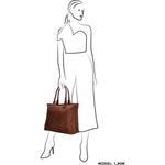 Micmacbags Discover Handtas L Donker Cognac MicMacBags