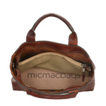 Micmacbags Discover Handtas M Donker Cognac MicMacBags