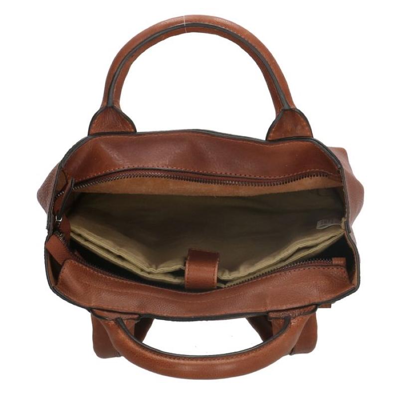 Micmacbags Discover Rugzak Donker Cognac MicMacBags