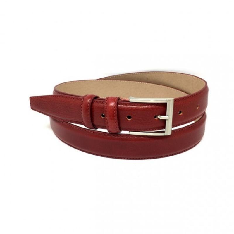 Milano Belts Centuur Bari Rood Milano Belts