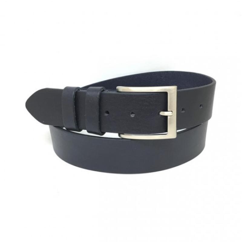 Milano Belts Centuur Palermo 40 Navy Blauw Milano Belts