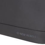 New Rebels Daley Waterproof Rugzak met Laptopvak 13,3" Black New Rebels 