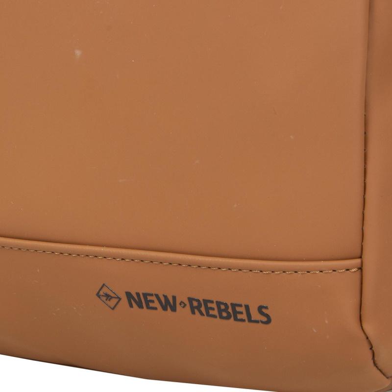 New Rebels Harper 9 Liter Waterproof Rugzak met Laptopvak 13,3" Cognac New Rebels 