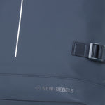 New Rebels Williams Waterproof Rolltop Rugzak Laptopvak 15,6'' Navy New Rebels 