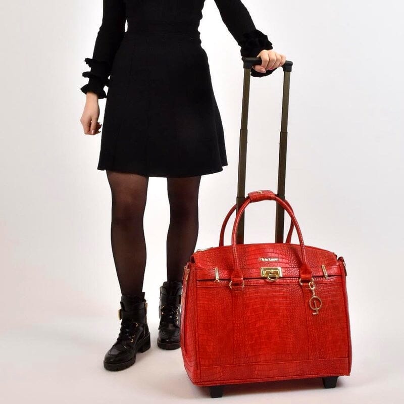 kortademigheid Barmhartig hoog Olivia Lauren Dames Business Trolley 17" Louna – Engbers - Bags, Travel &  More