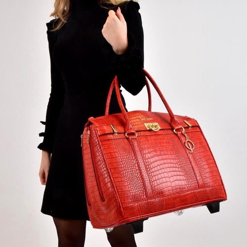 kortademigheid Barmhartig hoog Olivia Lauren Dames Business Trolley 17" Louna – Engbers - Bags, Travel &  More