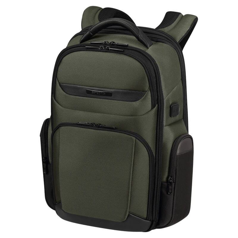 Samsonite Pro-DLX 6 Laptop Backpack 15.6'' Expandable Green Samsonite 