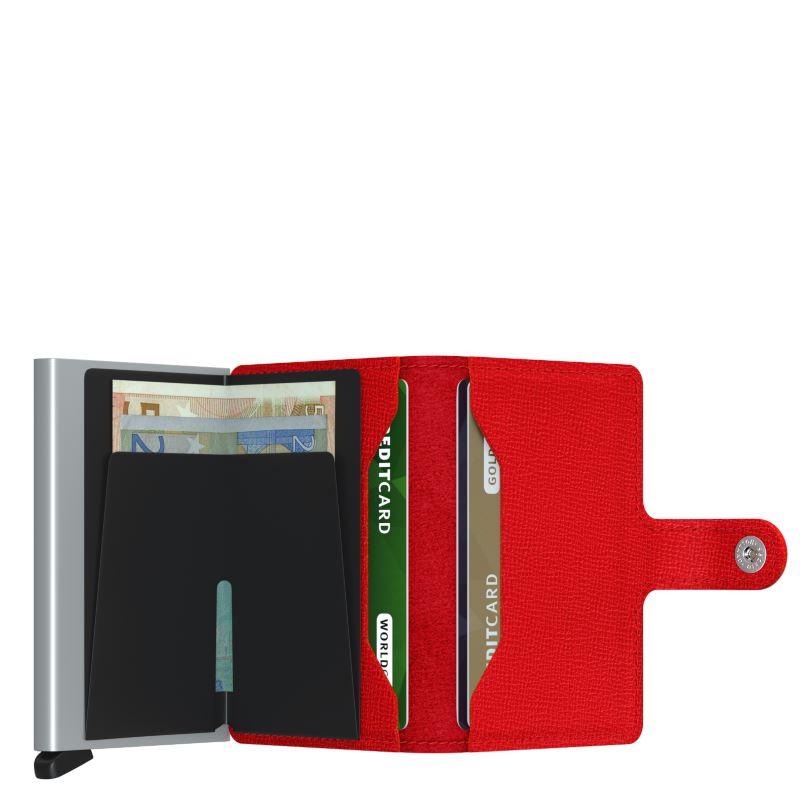 Secrid Mini Wallet Crisple Red Secrid