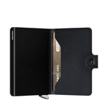 Secrid Mini Wallet Inox Emboss Lines Black Secrid