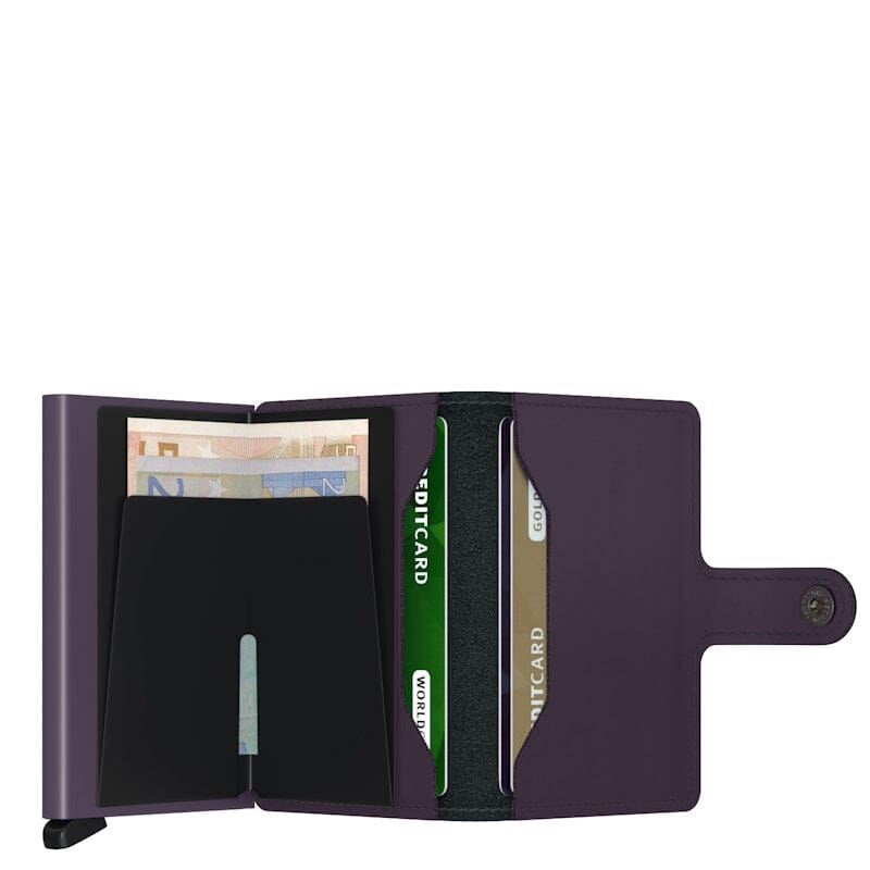 Secrid Mini Wallet Matte Dark Purple Secrid 