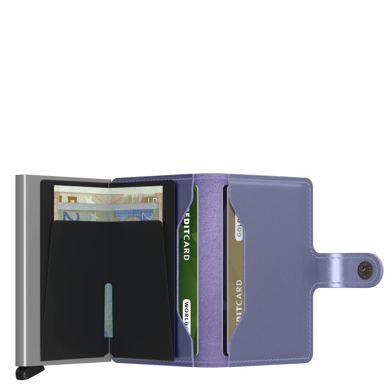Secrid Mini Wallet Metallic Lila Secrid