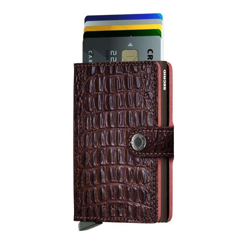 Secrid Mini Wallet Nile Brown Secrid