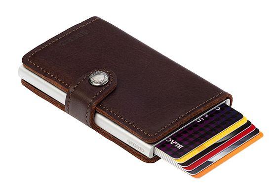 Secrid Mini Wallet Original Dark Brown Secrid