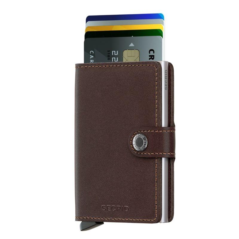 Secrid Mini Wallet Original Dark Brown Secrid