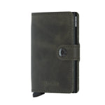 Secrid Mini Wallet Vintage Olive-Black Secrid