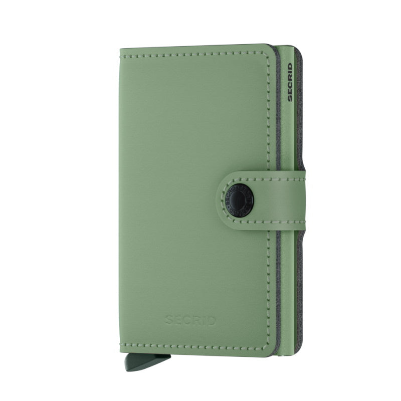 Secrid Mini Wallet Yard Powder Pistachio Secrid