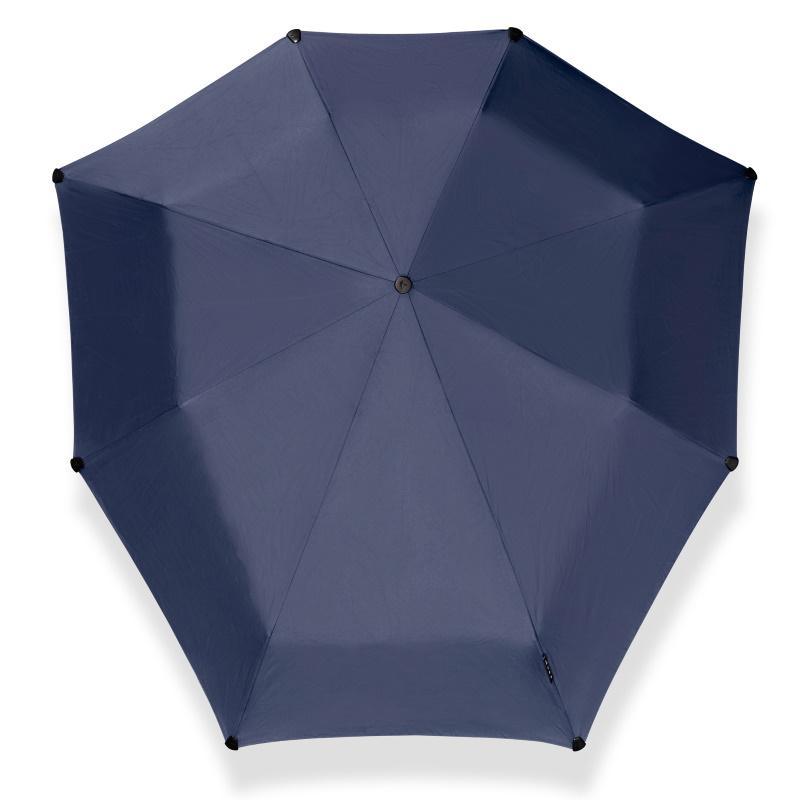 Senz° Mini Automatic Deluxe Opvouwbare Storm Paraplu Donkerblauw Senz