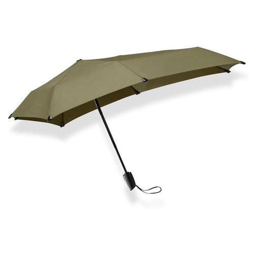 Senz° Mini Automatic Opvouwbare Storm Paraplu Olive Branche Senz