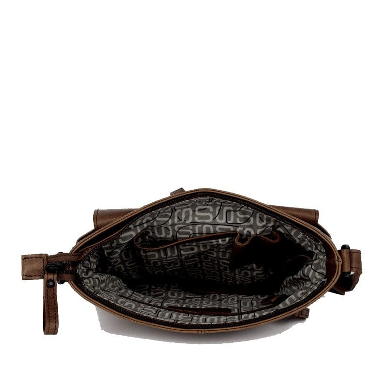 Spikes & Sparrow Bronco Crossbody Bag L Brown Spikes & Sparrow 