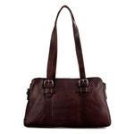 Spikes & Sparrow Bronco Oklahoma Shoulderbag / Shopper Brown Spikes & Sparrow 