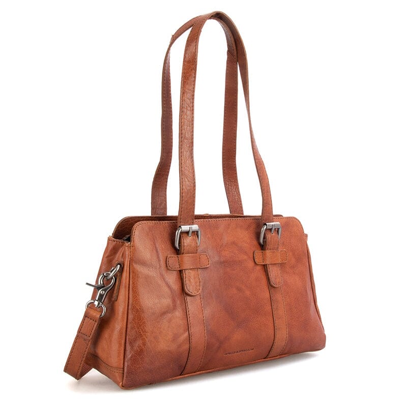 Spikes & Sparrow Sac à dos en Cuir Bronco - marron Spikes & Sparrow Sac à dos en Cuir Bronco - marron