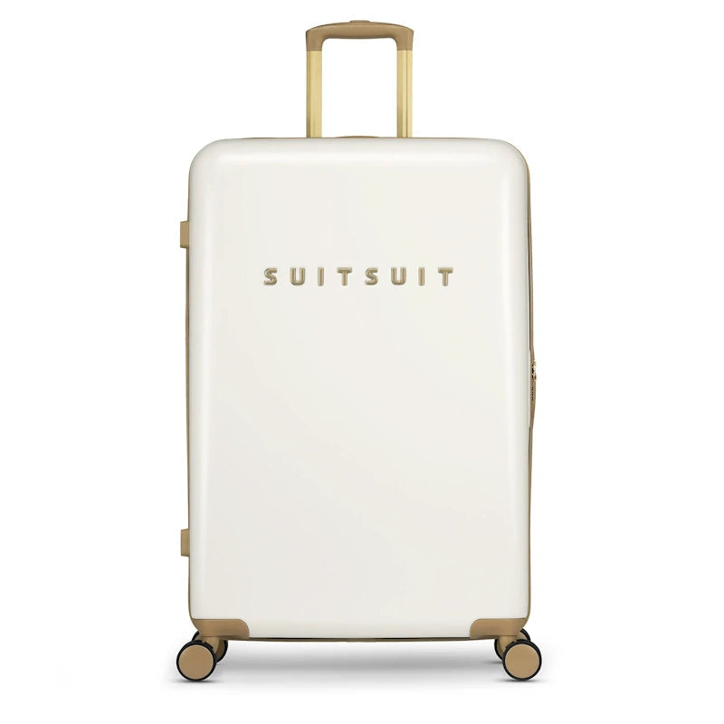 SuitSuit Fab Fusion Trolley Spinner L White Swan SUITSUIT 
