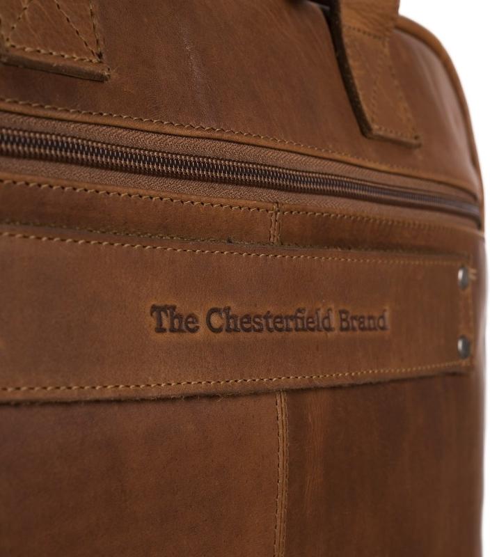 The Chesterfield Brand Laptoptas Calvi Cognac Chesterfield Brand