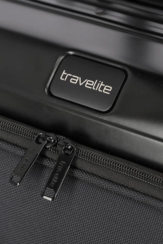 Travelite Next Trolley Frontpocket Aluminium Black Travelite 