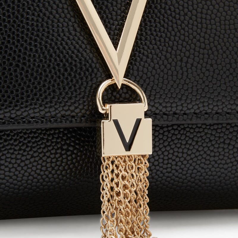 Valentino Bags Divina Overslagtas-Clutch S Nero Oro Valentino 